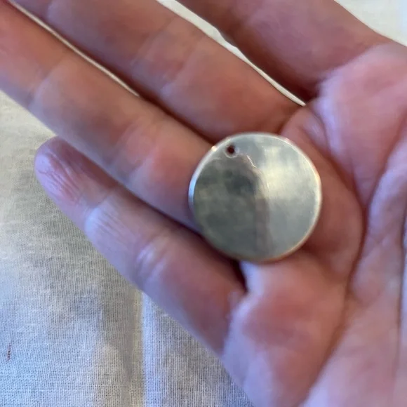 Tiffany & Co. Silver Engraved Pendant - Picture 4 of 4